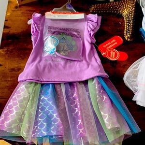 Mermaid skirt set